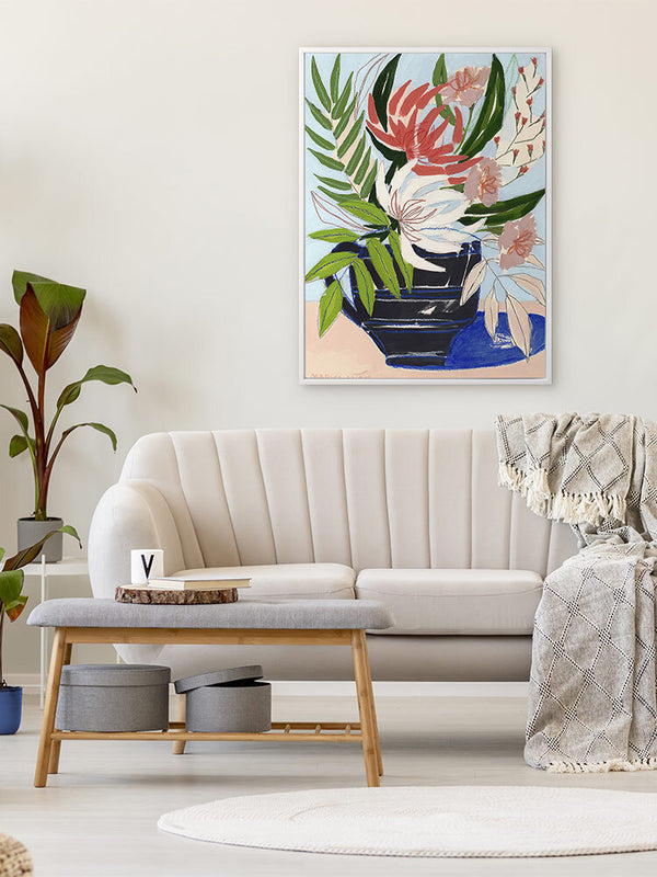 Spring Florals I Canvas Art Print | Lifestyle