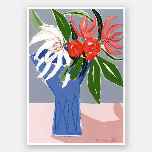 Spring Florals II Unframed Art Print