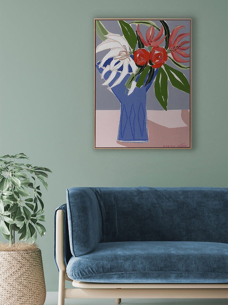 Spring Florals II Canvas Art Print