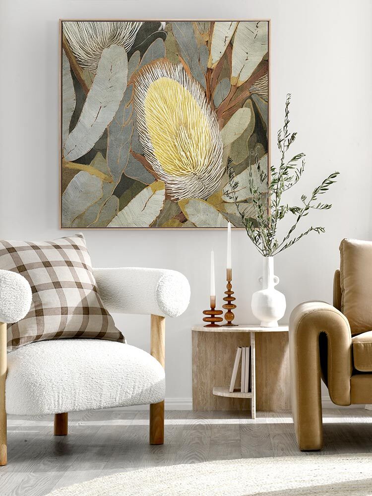 Wild Bottlebrush I Canvas Art Print | Lifestyle