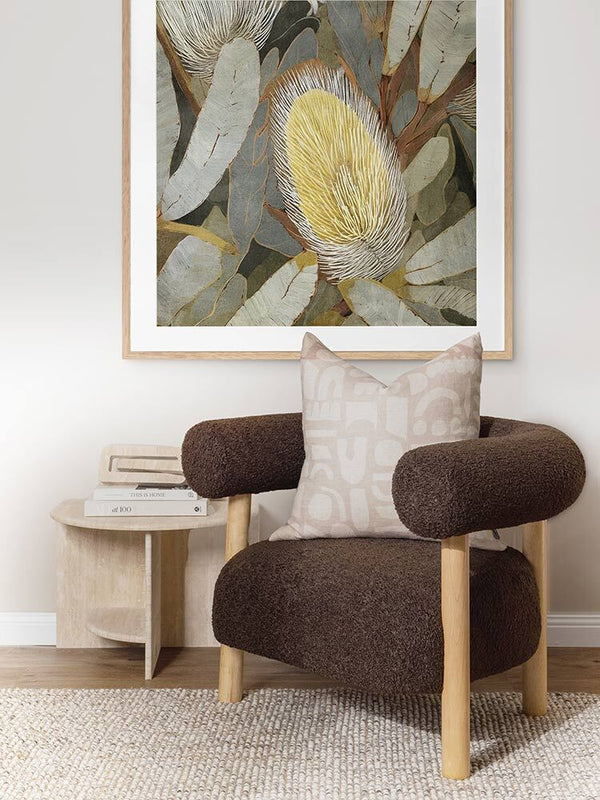 Wild Bottlebrush l Framed Art Print | Lifestyle