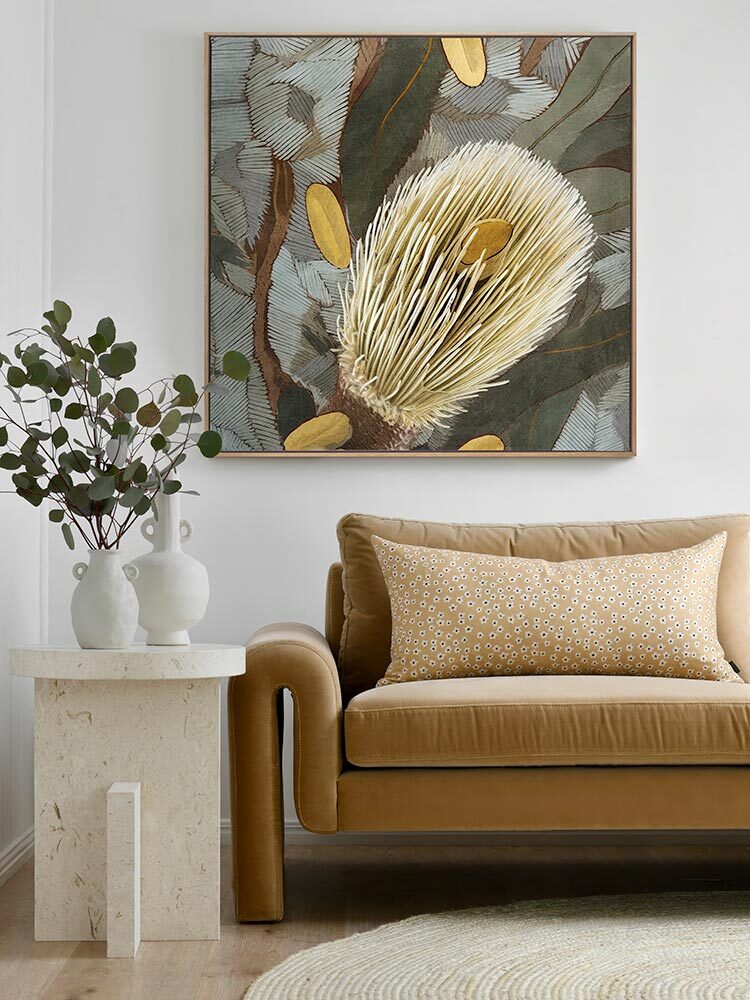 Wild Bottlebrush II Canvas Art Print | Lifestyle
