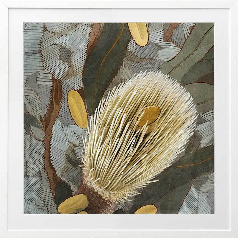 Wild Bottlebrush ll Framed Art Print