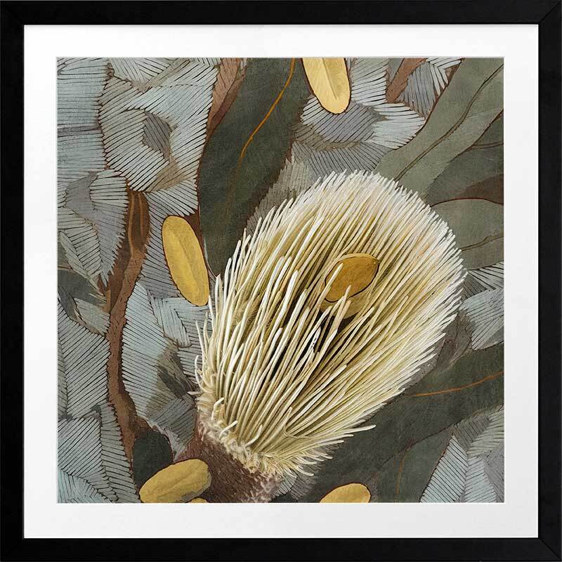 Wild Bottlebrush ll Framed Art Print