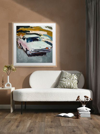 Vintage Car II Framed Art Print