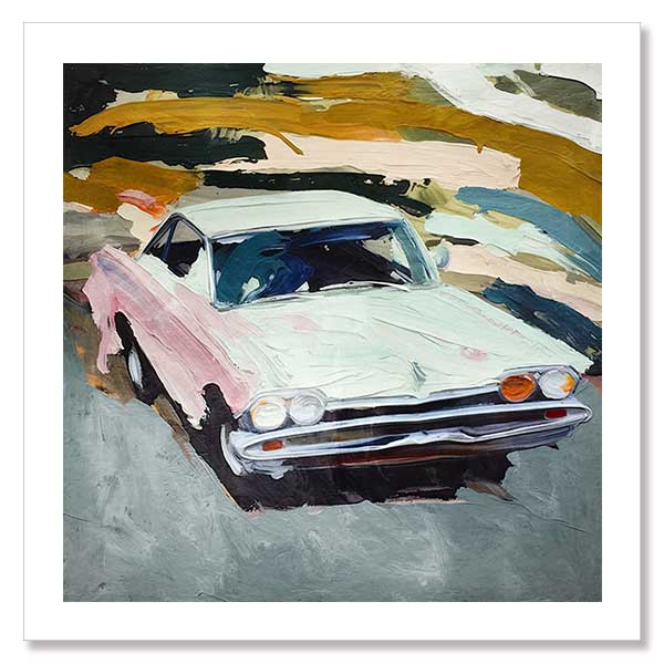 Vintage Car II Unframed Art Print