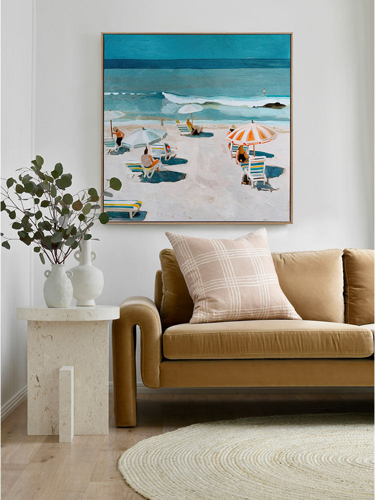 Burleigh Beach II Canvas Art Print