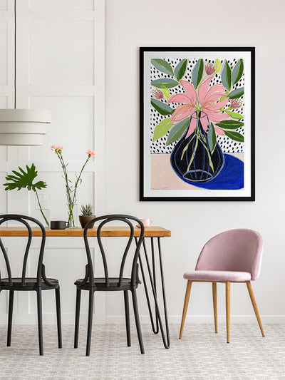 Spring Florals III Framed Art Print | Lifestyle