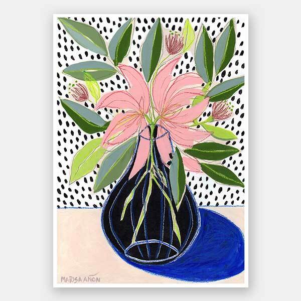 Spring Florals III Unframed Art Print