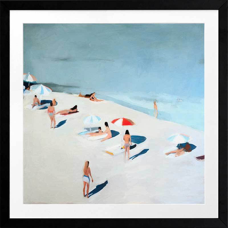 Hamelin Beach   Framed Art Print