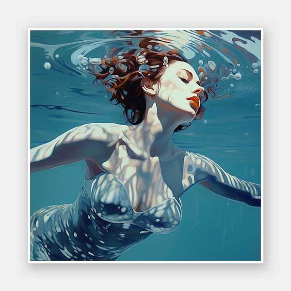 Ocean Whispers Unframed Art Print