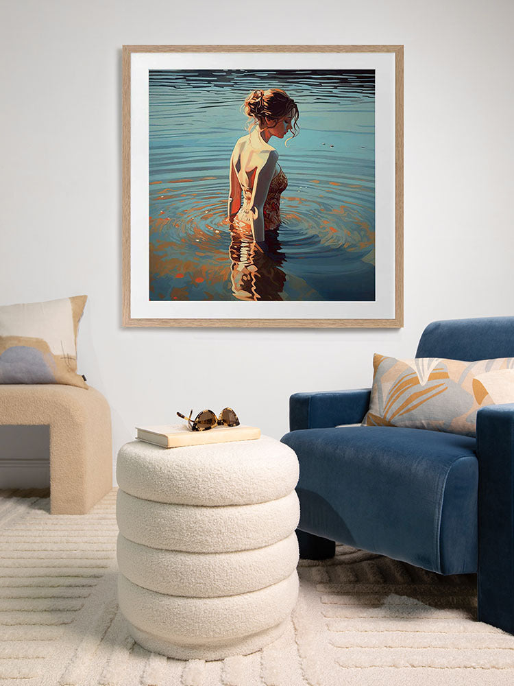 Sundrenched Afternoons Framed Art Print