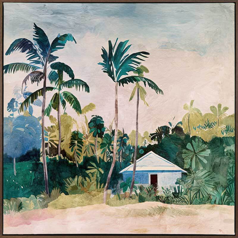 Holiday House II Canvas Art Print