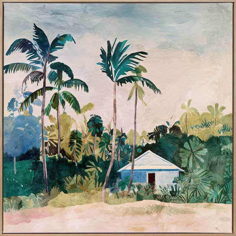 Holiday House II Canvas Art Print