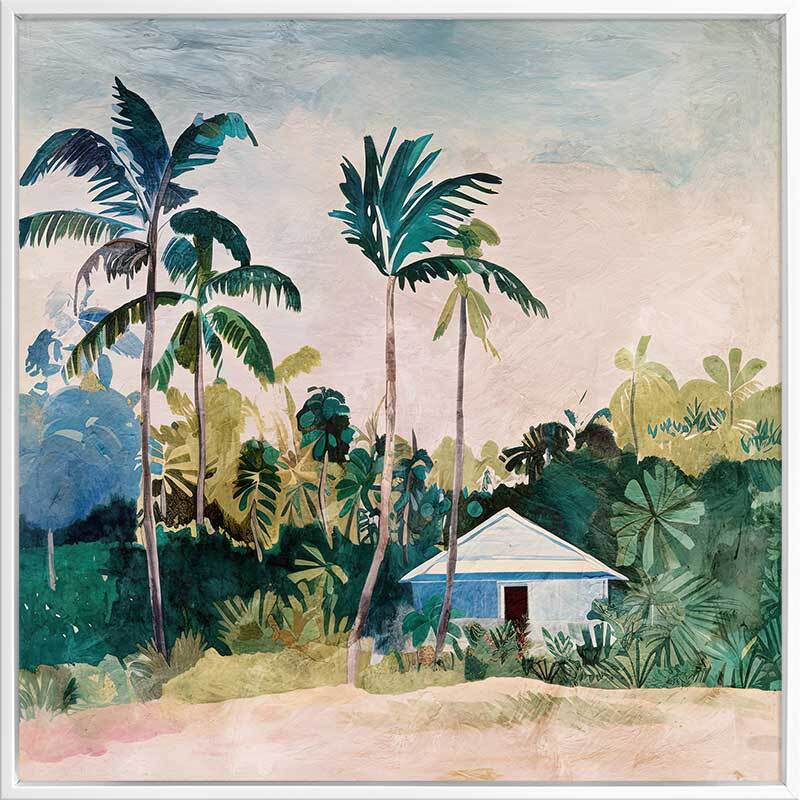 Holiday House II Canvas Art Print