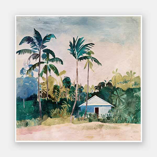 Holiday House II Unframed Art Print