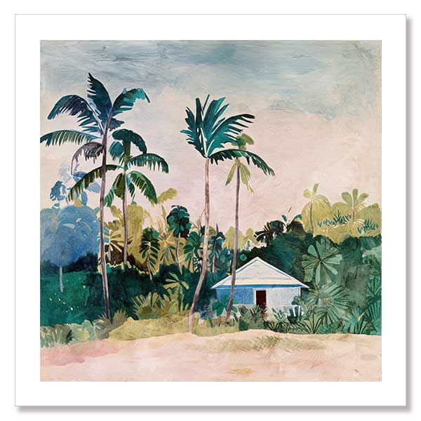 Holiday House II Unframed Art Print