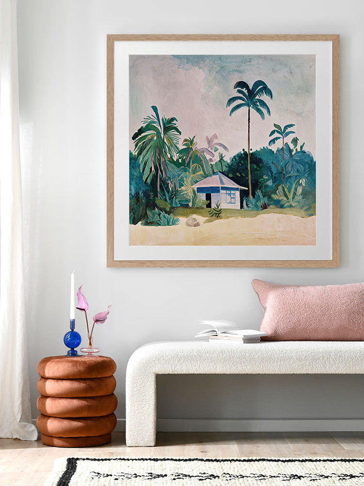 Holiday House I Framed Art Print | Lifestyle