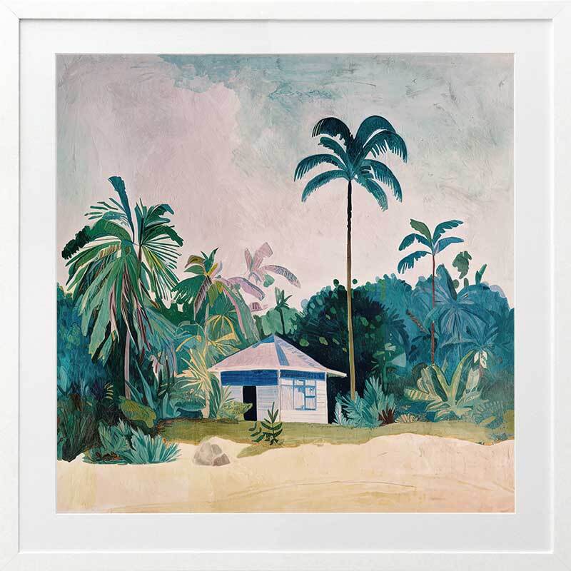 Holiday House I Framed Art Print