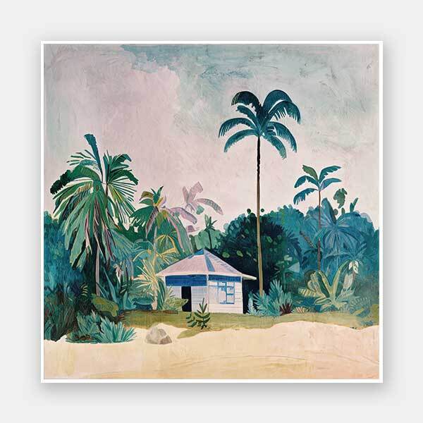 Holiday House I Unframed Art Print