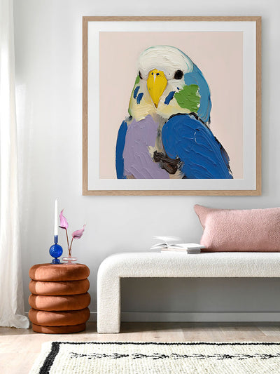 Birdwatching Framed Art Print | Lifestyle