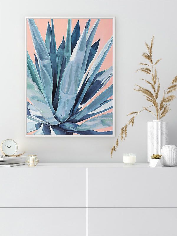 Agave Canvas Art Print | Lifestyle