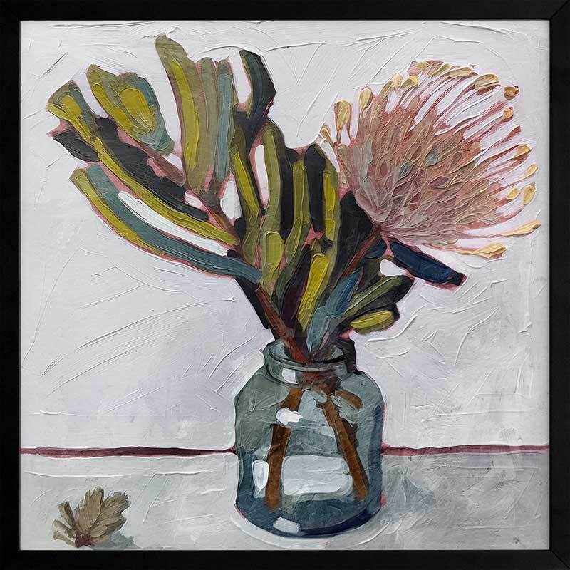 An Australian Bouquet I Framed Art Print