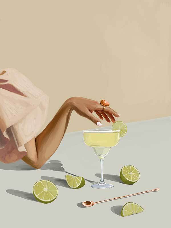 Margarita Canvas Art Print