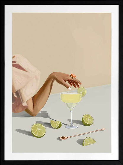 Margarita Framed Art Print