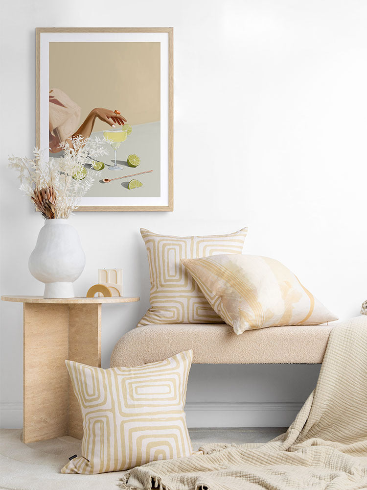 Margarita Framed Art Print | Lifestyle