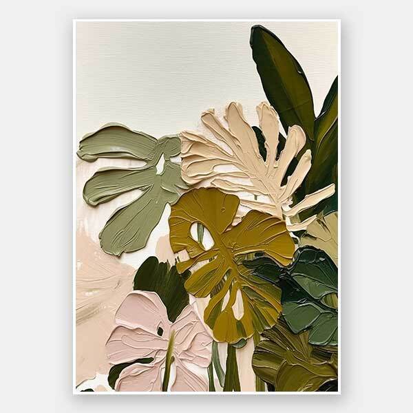 Foliage on a Summer Walk Unframed Art Print