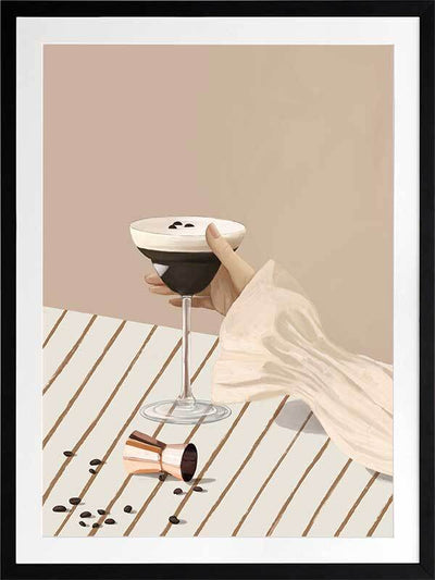 Give Me My Espresso Martini Framed Art Print