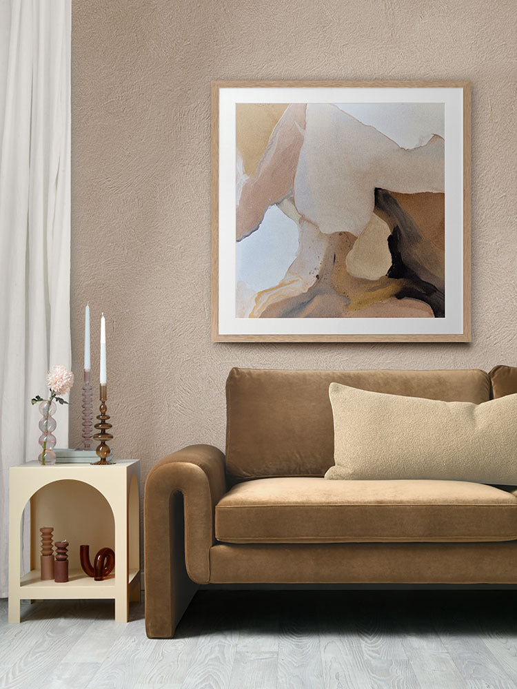 Dune Dance III Framed Art Print | Lifestyle