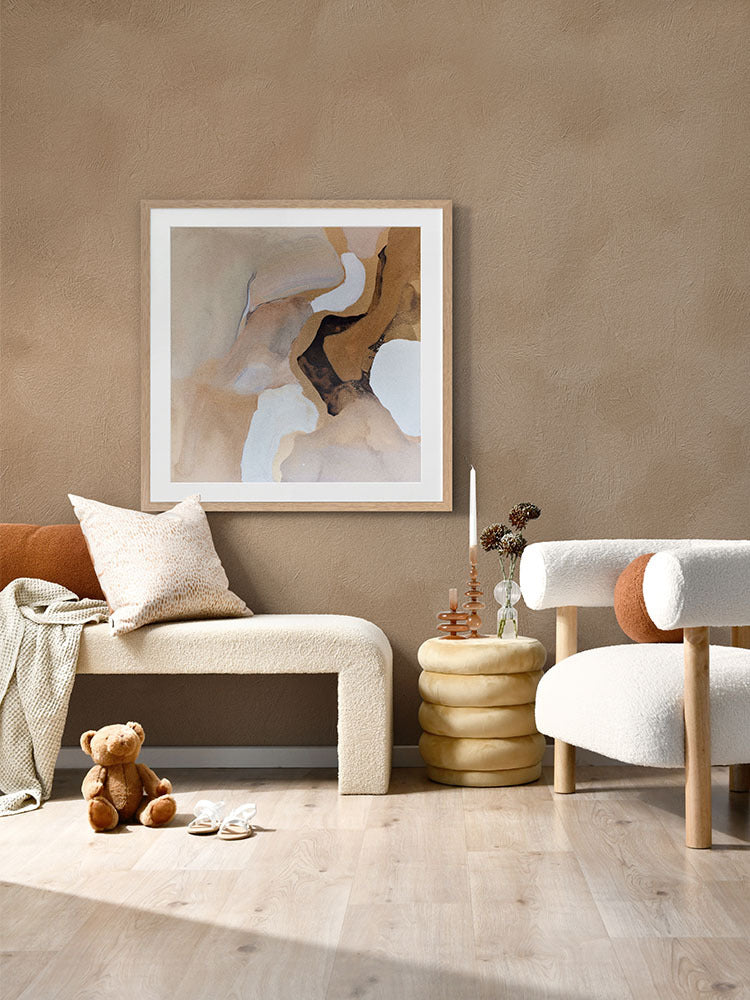 Dune Dance II Framed Art Print | Lifestyle