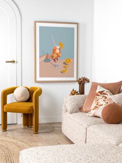Aperol Spritz Framed Art Print | Lifestyle