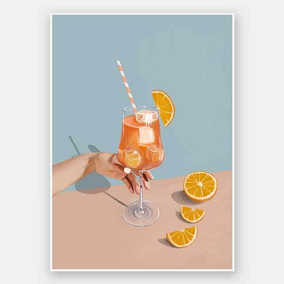 Aperol Spritz Unframed Art Print