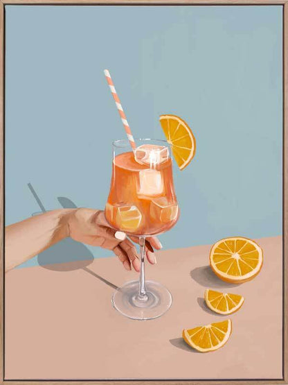 Aperol Spritz Canvas Art Print