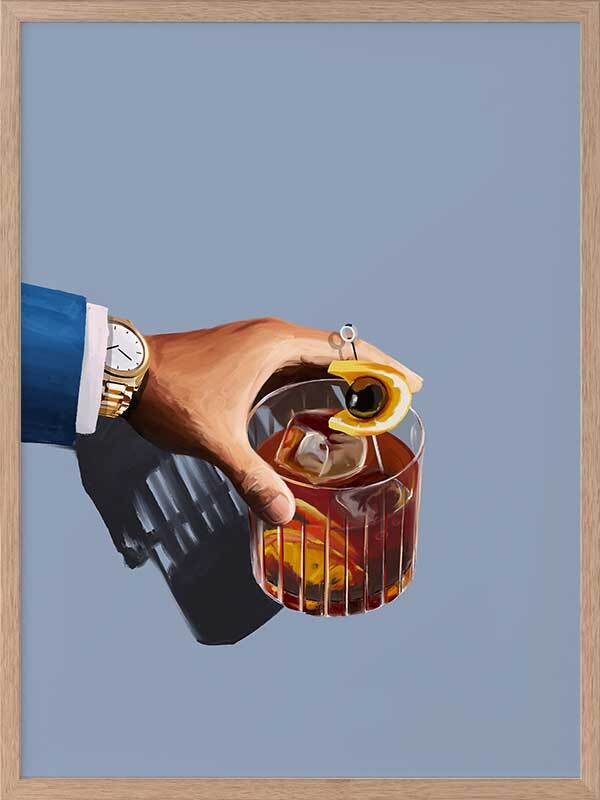 Old Fashioned Framed Art Print