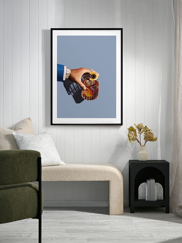 Old Fashioned Framed Art Print | Lifestyle