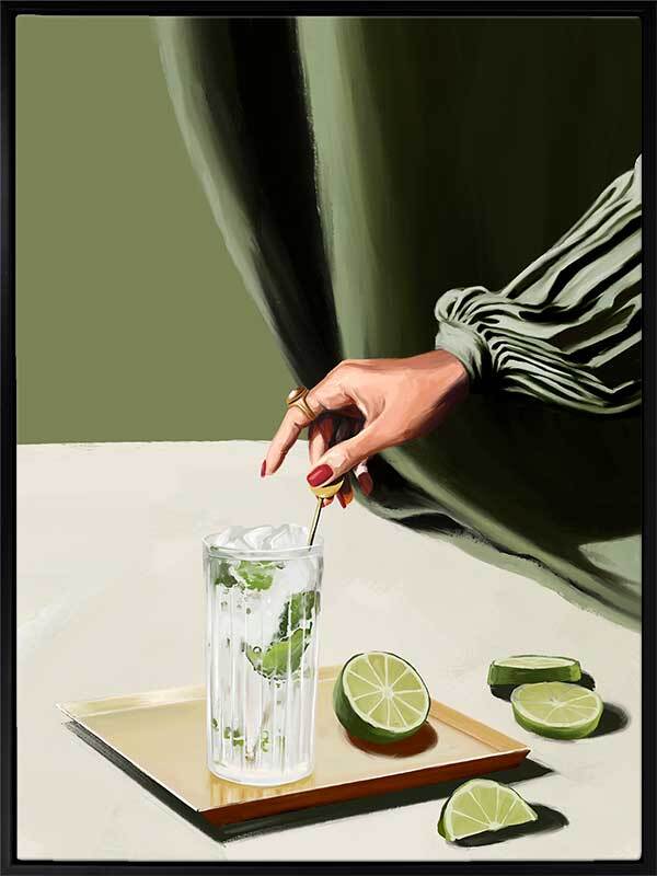 Mojito Canvas Art Print