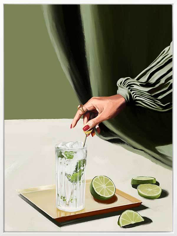 Mojito Canvas Art Print