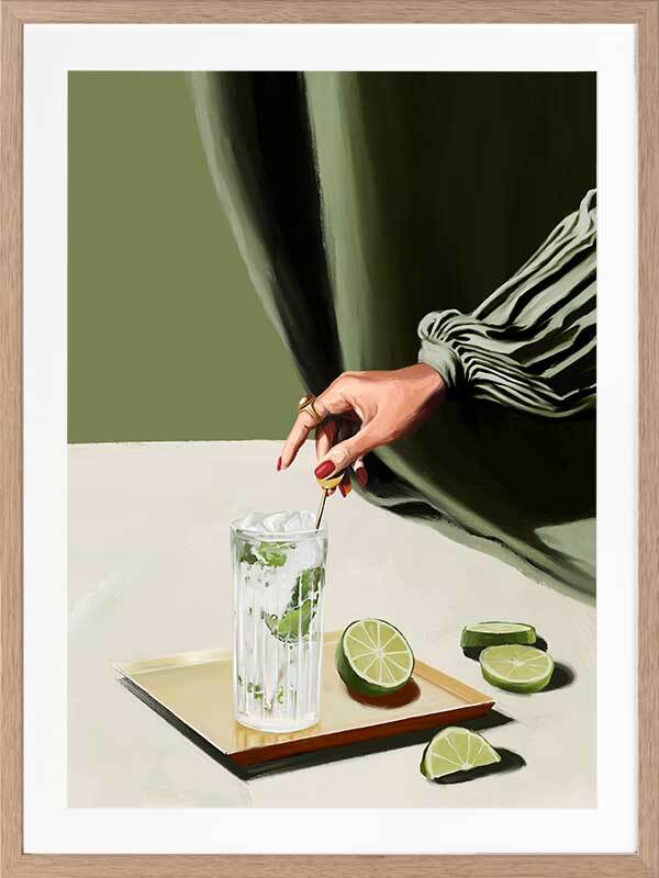 Mojito Framed Art Print