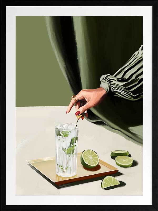 Mojito Framed Art Print