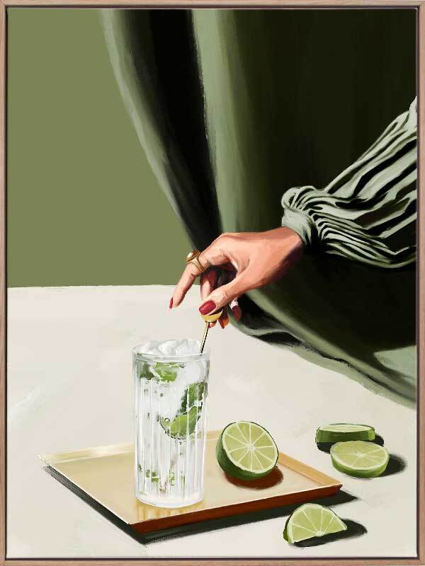 Mojito Canvas Art Print