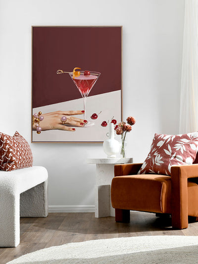 A Cosmopolitan Canvas Art Print | Lifestyle