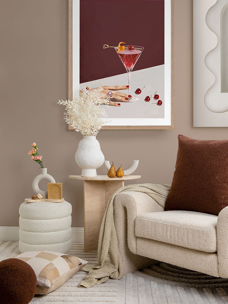 A Cosmopolitan Framed Art Print