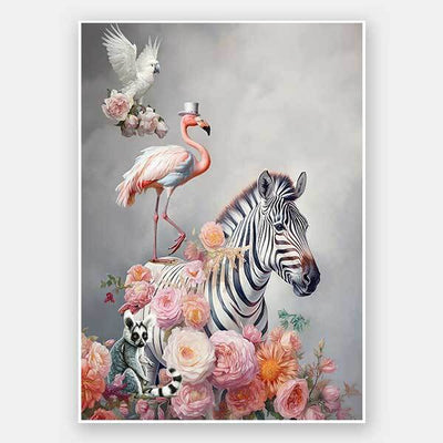 Fantastical Friends Unframed Art Print