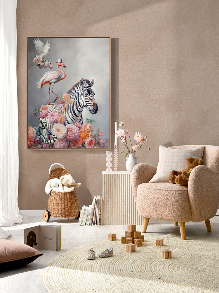 Fantastical Friends Canvas Art Print