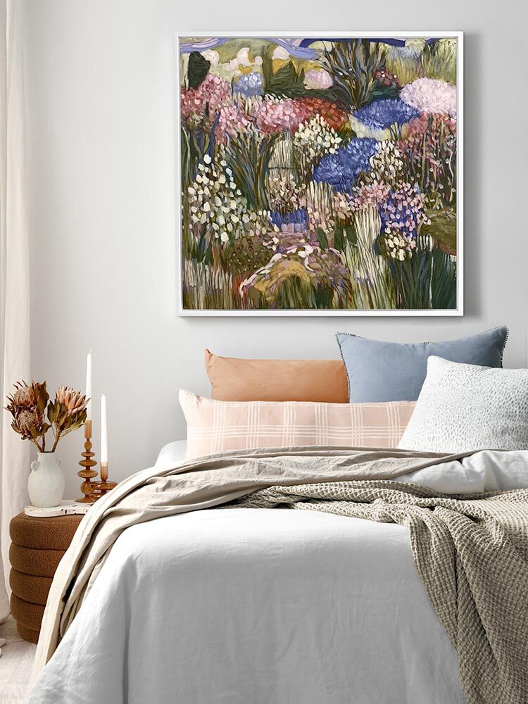 Jardin of Dreams Canvas Art Print