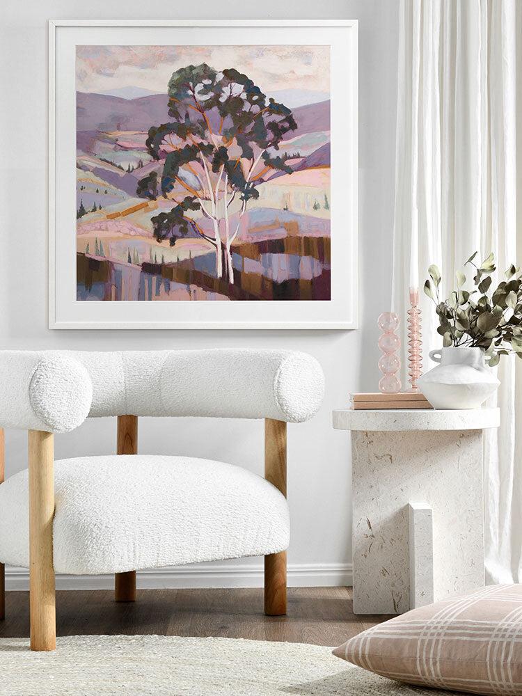 Cosmic Canopy Framed Art Print | Lifestyle